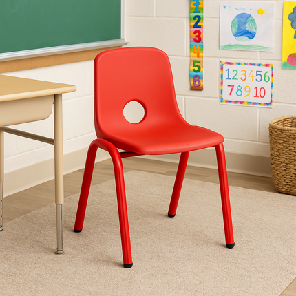 Silla Escolar Primaria Rojo