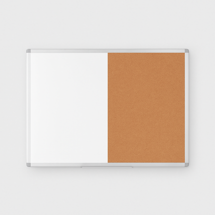 Pizarra Formica y Corcho 0.80 x 0.60 mts