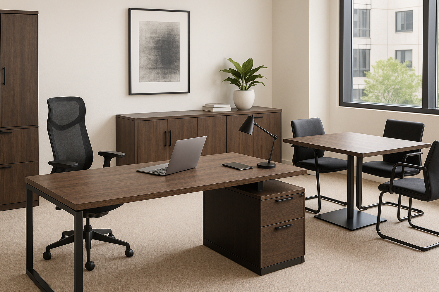 Una Oficina Elegante y Organizada: El Secreto para Impulsar la Productividad en tu Empresa