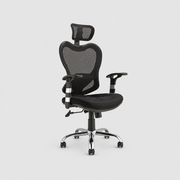 Silla Ejecutiva Negra Ergonómica DC-72N