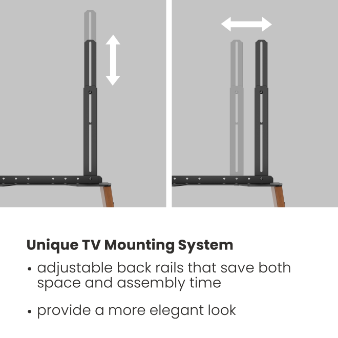 Bracket / Soporte de Suelo para TV Estilo Danés
