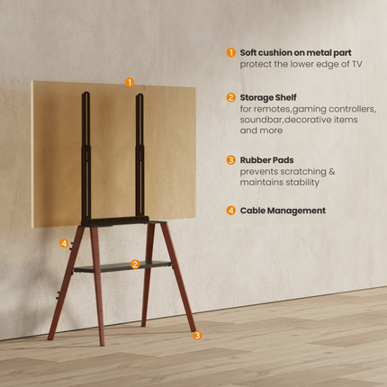 Bracket / Soporte de Suelo para TV Estilo Danés