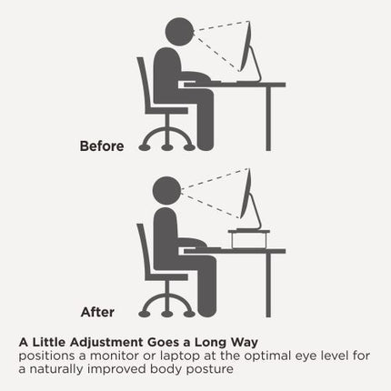 Soporte / Elevador Fijo de Laptop o PC Portatil