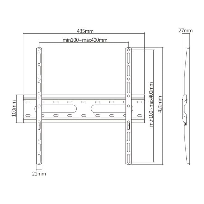 Bracket / Soporte / Fija para TV 32" -55"