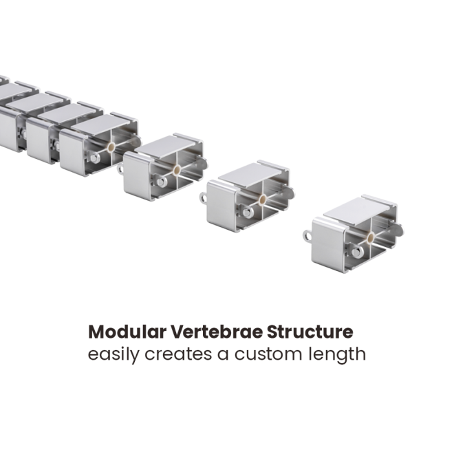 Organizador / Abrazadera de Cables 4 Entradas