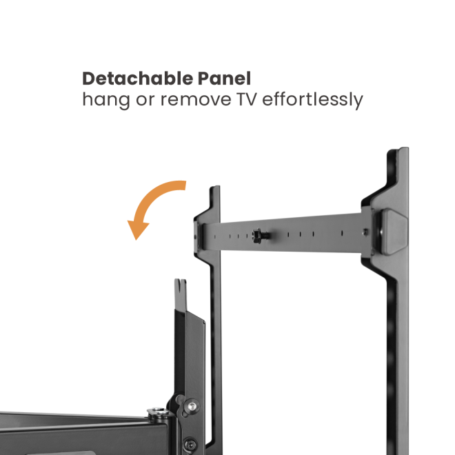 Bracket / Soporte Movible 180º para TV 43"-90"
