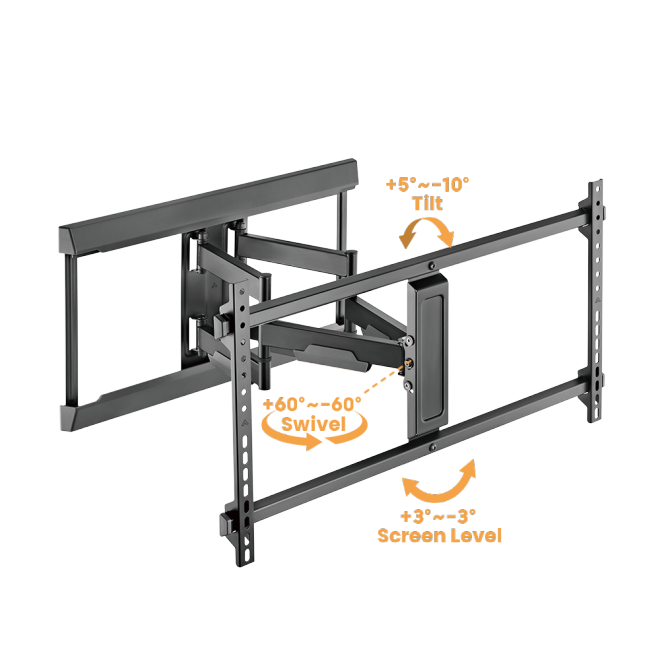 Bracket / Soporte Movible 180º para TV 43"-90"
