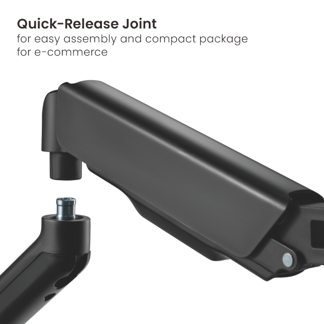 Bracket / Soporte Monitor con Resorte