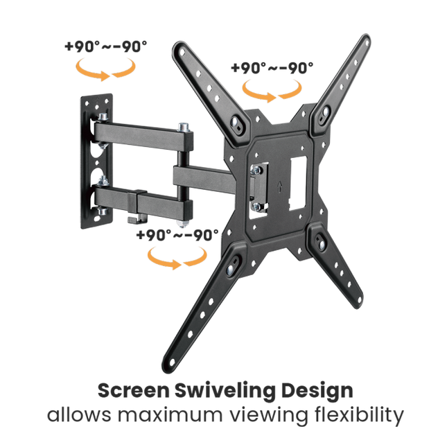 Bracket / Soporte Movimiento 90º para TV 23"-55"
