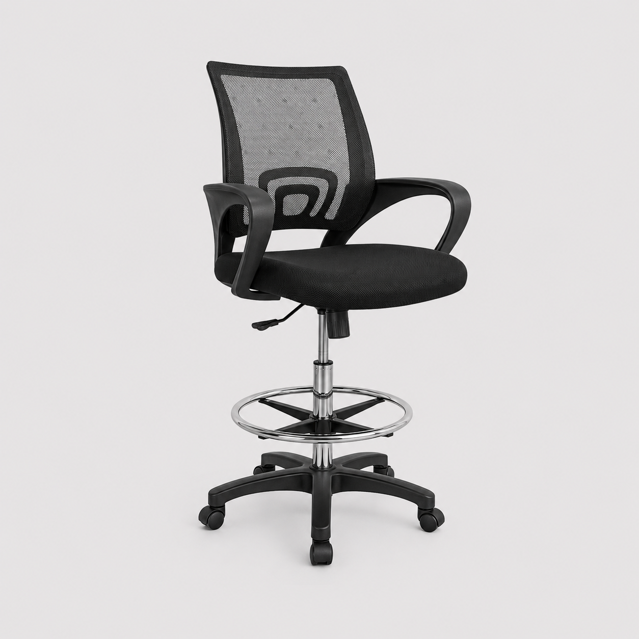 Silla Alta Tipo Cajero C/Descansa Pies M3142
