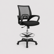 Silla Alta Tipo Cajero C/Descansa Pies M3142
