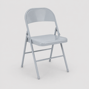 Silla Plegable Metalica - Gris