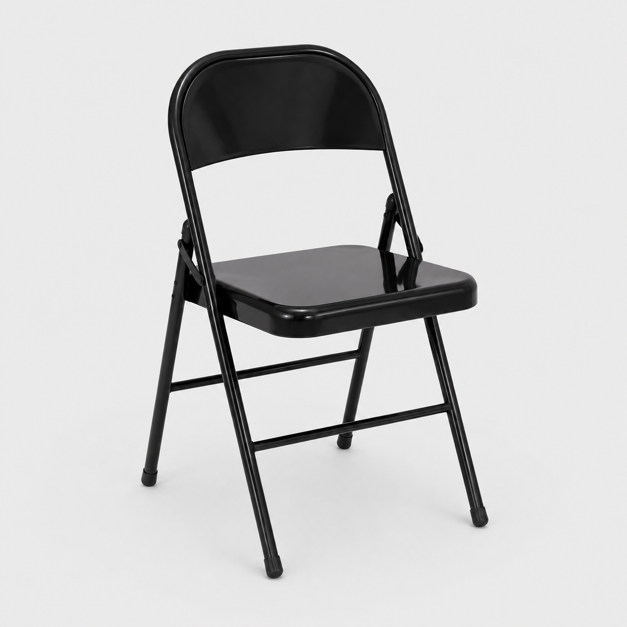 Silla Plegable Metalica - Negro