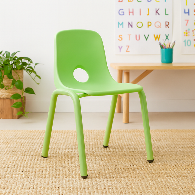 Silla Escolar Primaria Verde