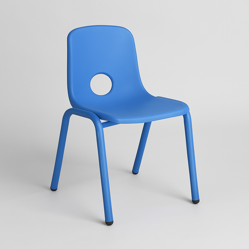 Silla Escolar Kinder Azul