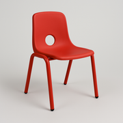 Silla Escolar Kinder Rojo