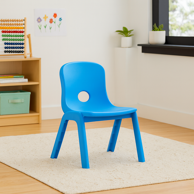 Silla Escolar Kinder Celeste