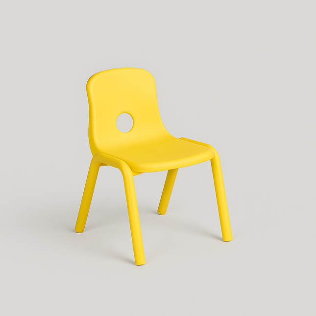 Silla Escolar Kinder Amarillo