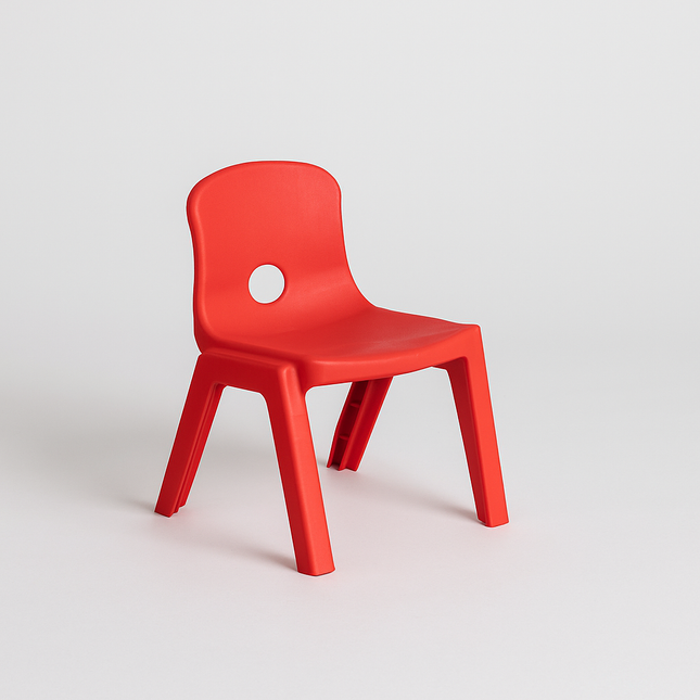 Silla Escolar Kinder Rojo