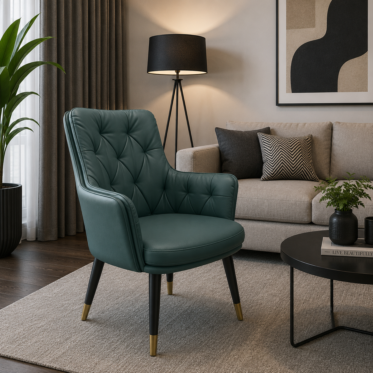 Silla de Sala Nairobi - Verde