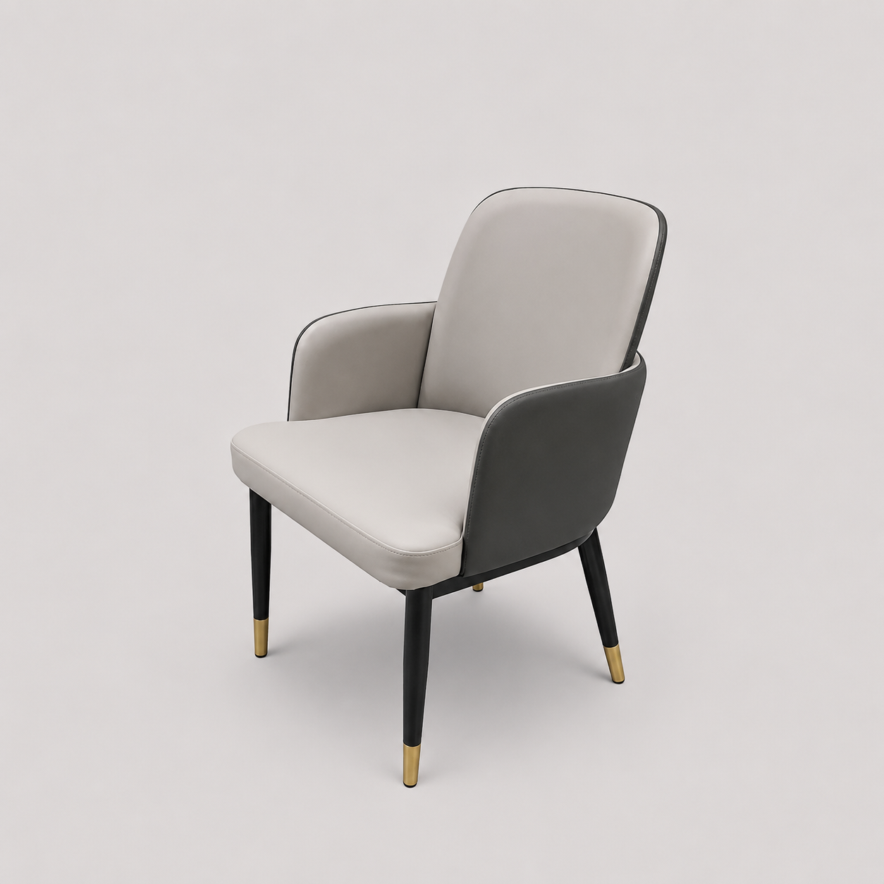 Silla de Sala Verdana - Gris/Negro