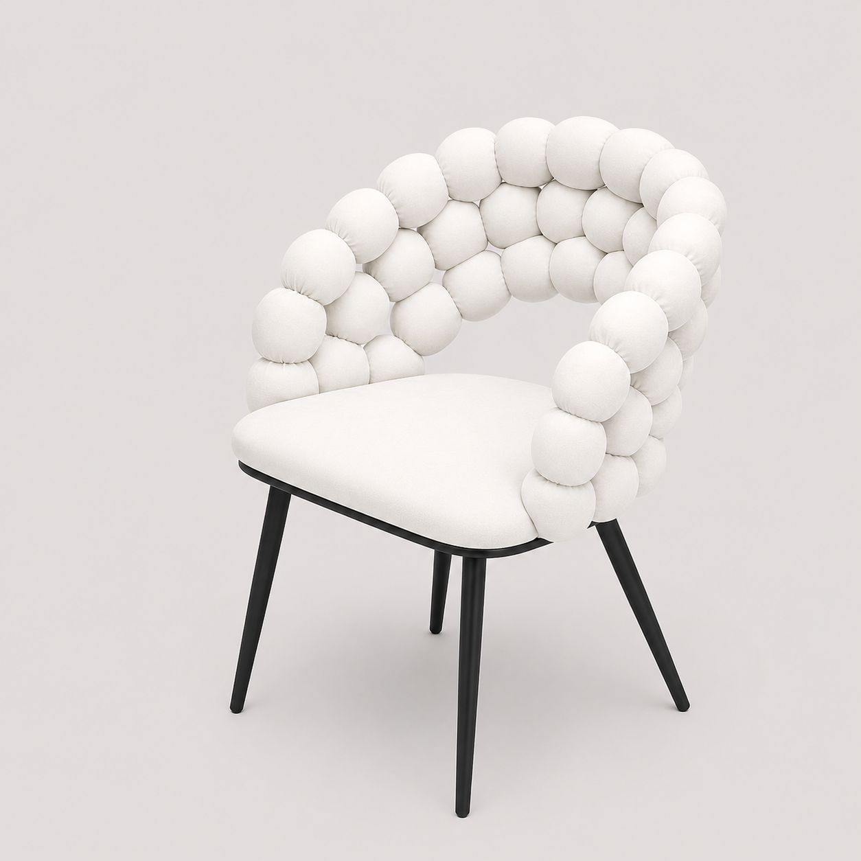 Silla de Sala Zambia - Blanco