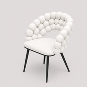 Silla de Sala Zambia - Blanco