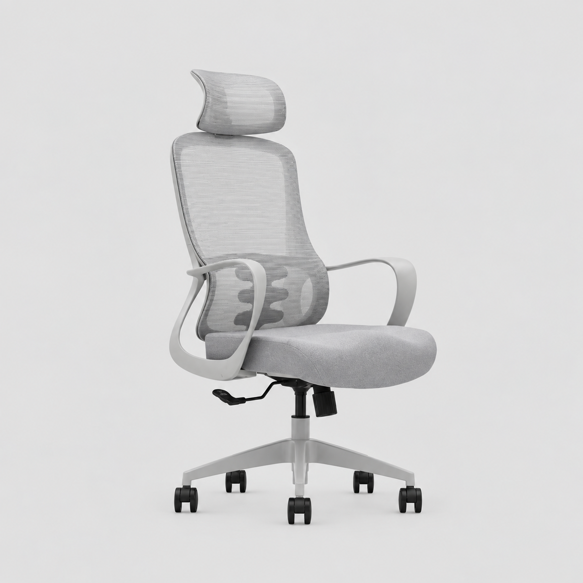 Silla Ejecutiva Gris Ergonómica GK8-GH