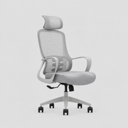 Silla Ejecutiva Gris Ergonómica GK8-GH