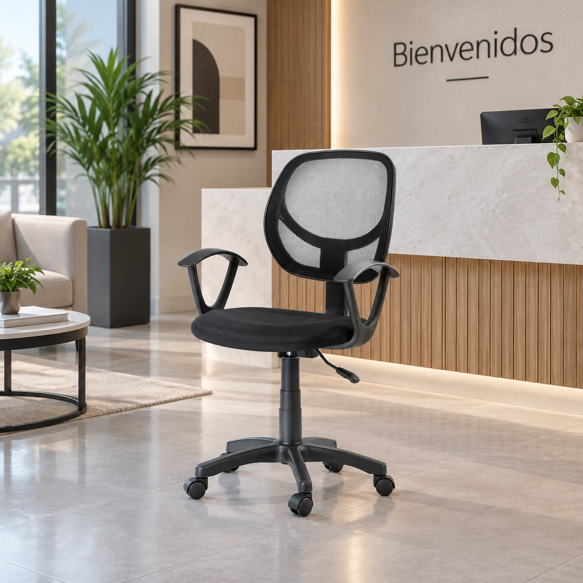 Silla Secretarial Ergonómica T8116C