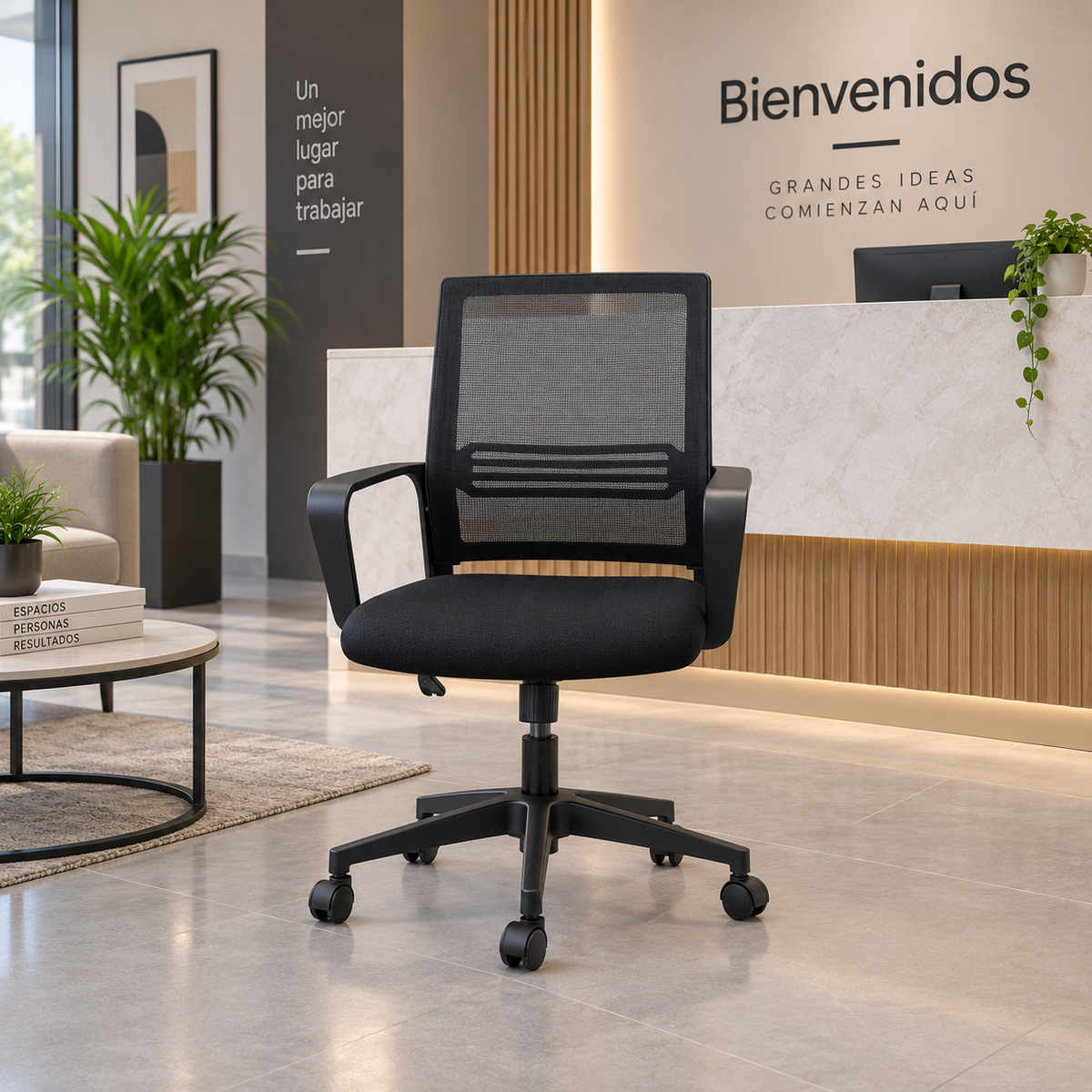 Silla Secretarial Mesh Ergonómica M3151