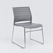 Silla De Espera  Gris PVC V6143