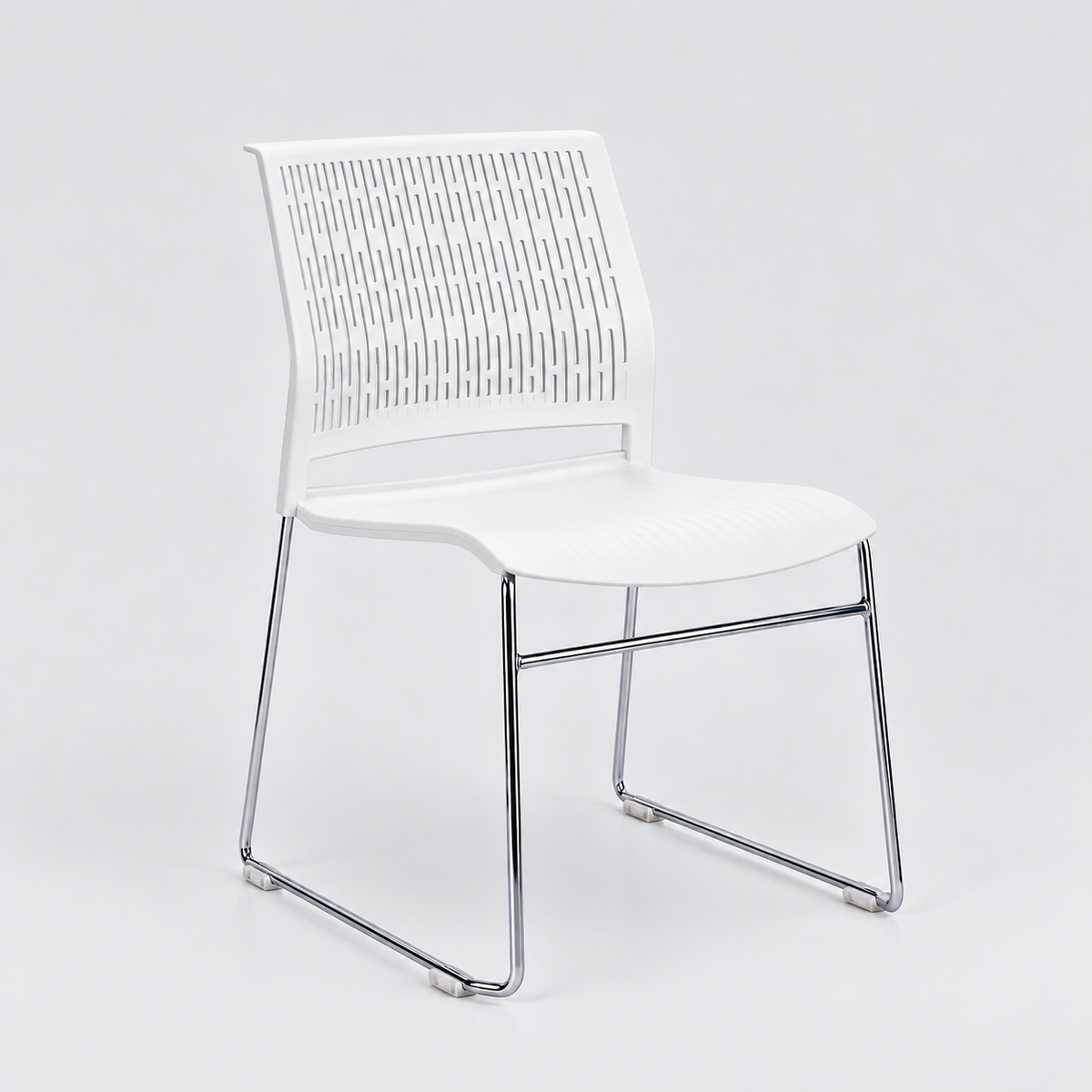Silla De Espera Blanco PVC V6143