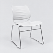 Silla De Espera Blanco PVC V6144