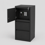 Archivo Vertical Metalico - Caja Fuerte + 2 Gaveta