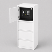 Archivo Vertical Metalico - Caja Fuerte + 3 Gaveta
