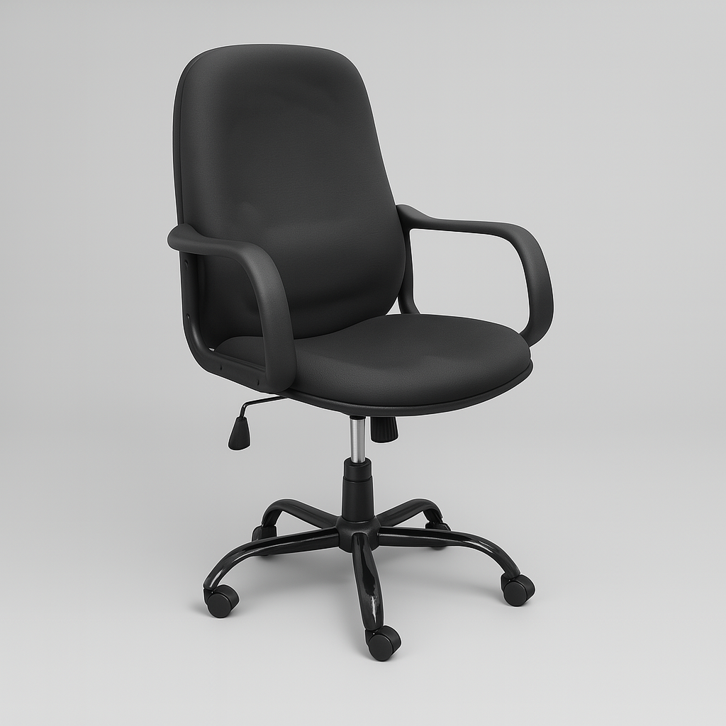 Silla Ejecutiva Negra Ergonómica DC-38