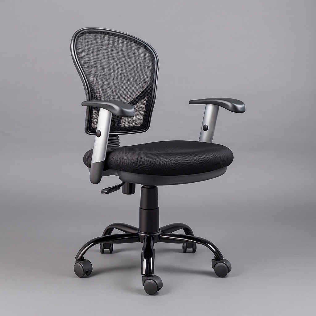 Silla Ejecutiva Negra Ergonómica DC-40