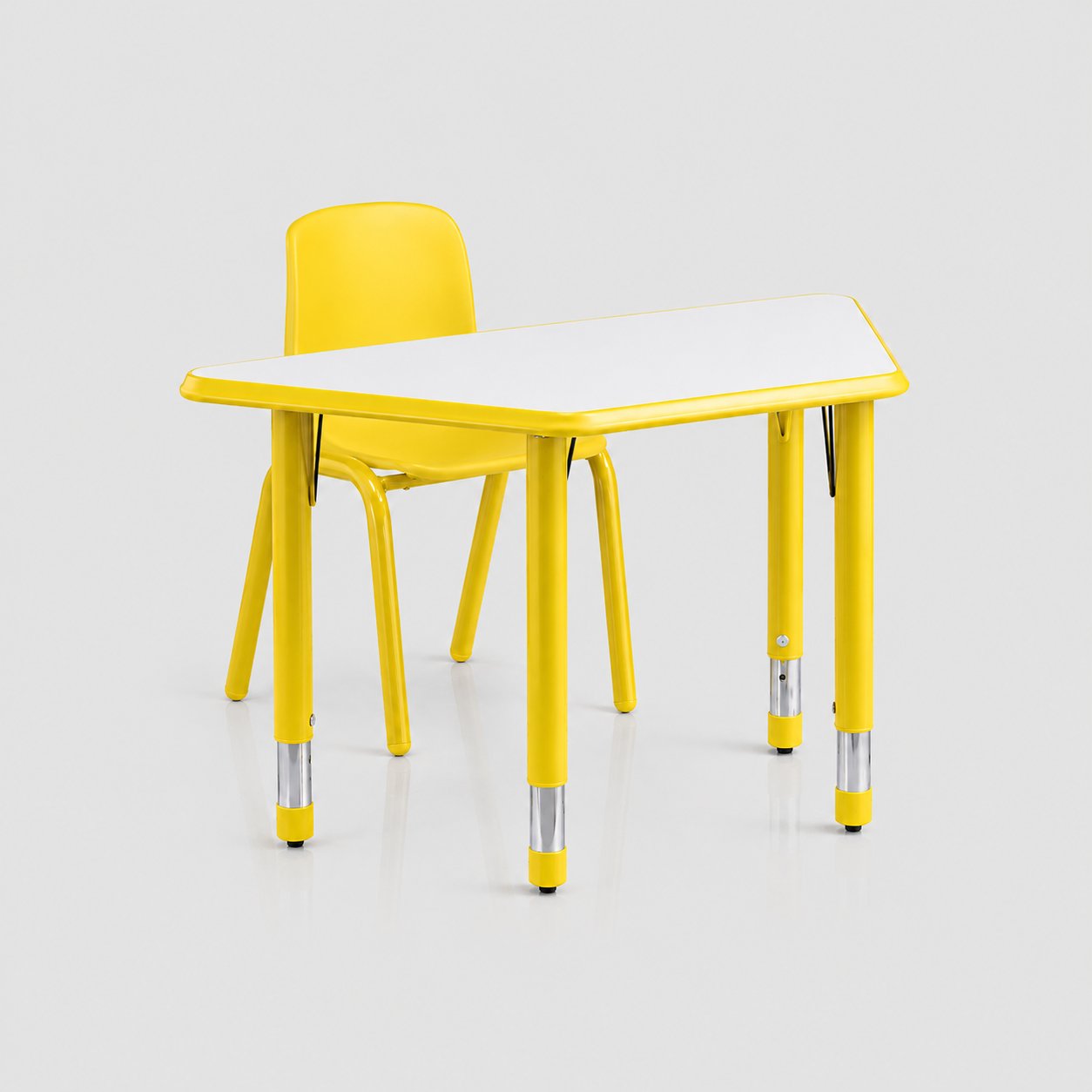 Mesa Escolar Trapecio Amarillo SC-007AM