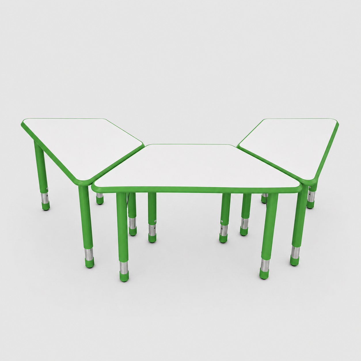 Mesa Escolar Trapecio Verde SC-007V