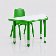 Mesa Escolar Trapecio Verde SC-007V