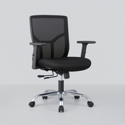 Silla Ejecutiva Negra Ergonómica DS-1102