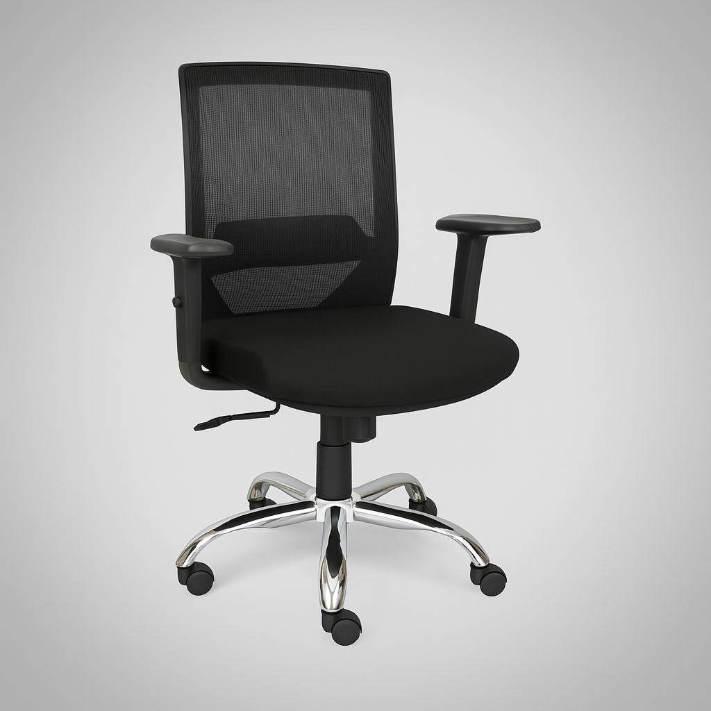 Silla Ejecutiva Negra Ergonómica DS-1103