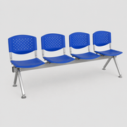 Bateria de 4 Silla De Espera PVC DC-3344A
