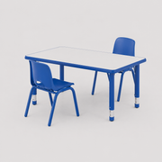 Mesa Escolar Rectangular Azul SC-005A