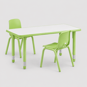Mesa Escolar Rectangular Verde SC-005V