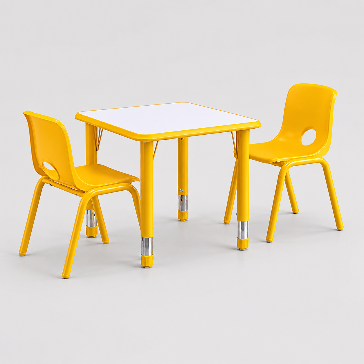 Mesa Escolar Cuadrada Amarillo SC-006A