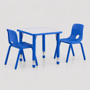 Mesa Escolar Cuadrada Azul SC-006AZ