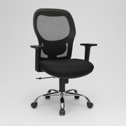 Silla Ejecutiva Negra Ergonómica DS-1301S