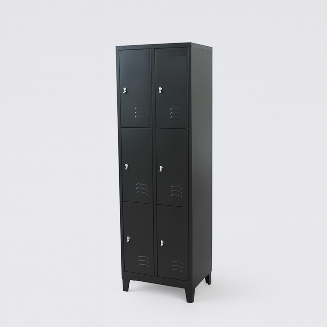 Locker Metalico 6 Puertas F-14
